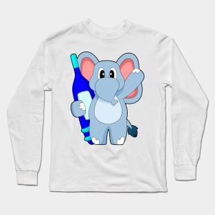 Elephant Doctor Fever thermometer Long Sleeve T-Shirt